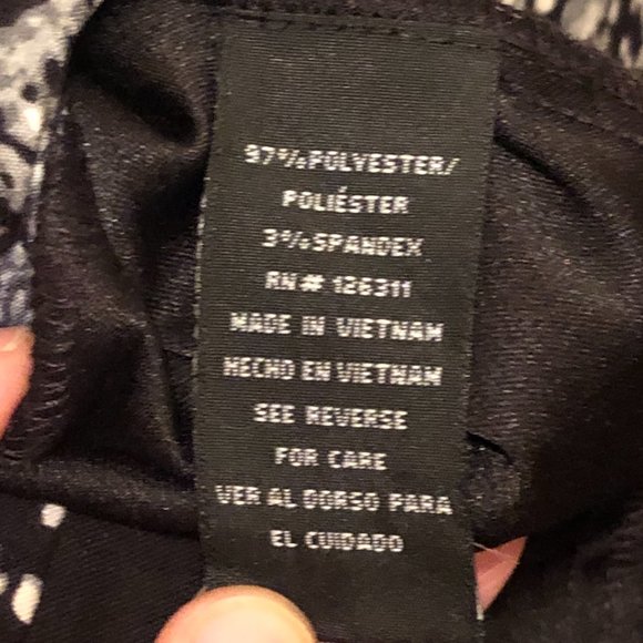 Ronni Nicole Dress Size 12 Knee Length Zipper Back Polyester Spandex Blend - Picture 8 of 8